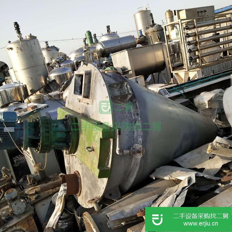 山東出售二手錐形混合機