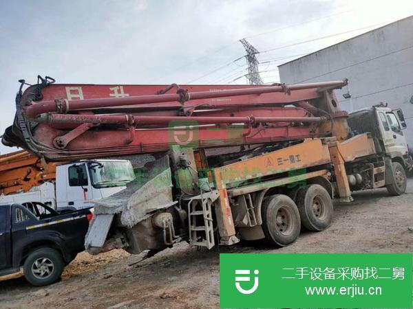 湖南出售二手三一37米泵車