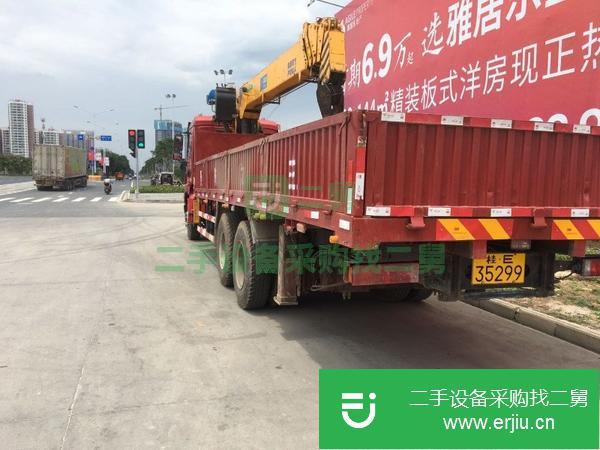 廣西出售二手石煤14噸隨車吊