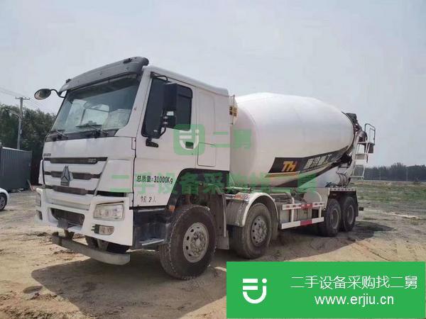 山東出售二手國五攪拌車20立方豪沃