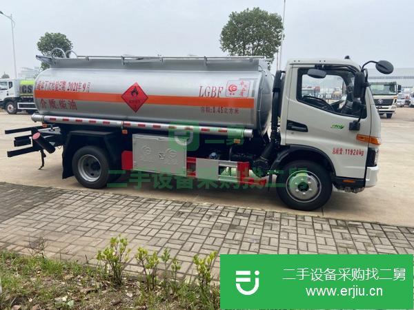 天津出售二手8噸江淮駿鈴油罐車