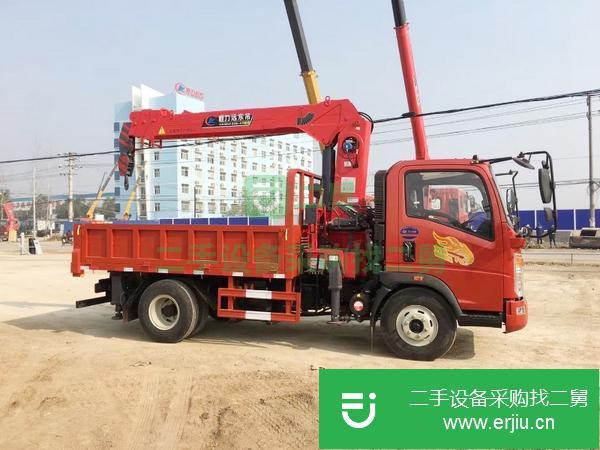 河南出售二手程力5噸4節(jié)臂隨車吊