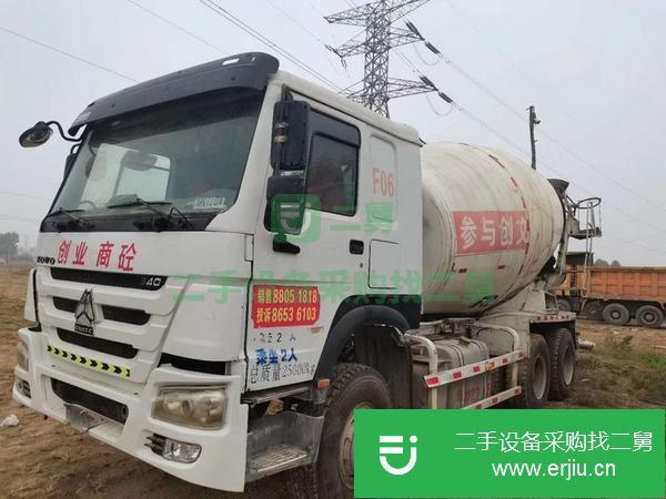 河北出售二手豪沃攪拌車