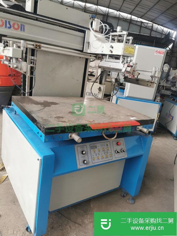 廣東出售二手80×100臺面絲印機