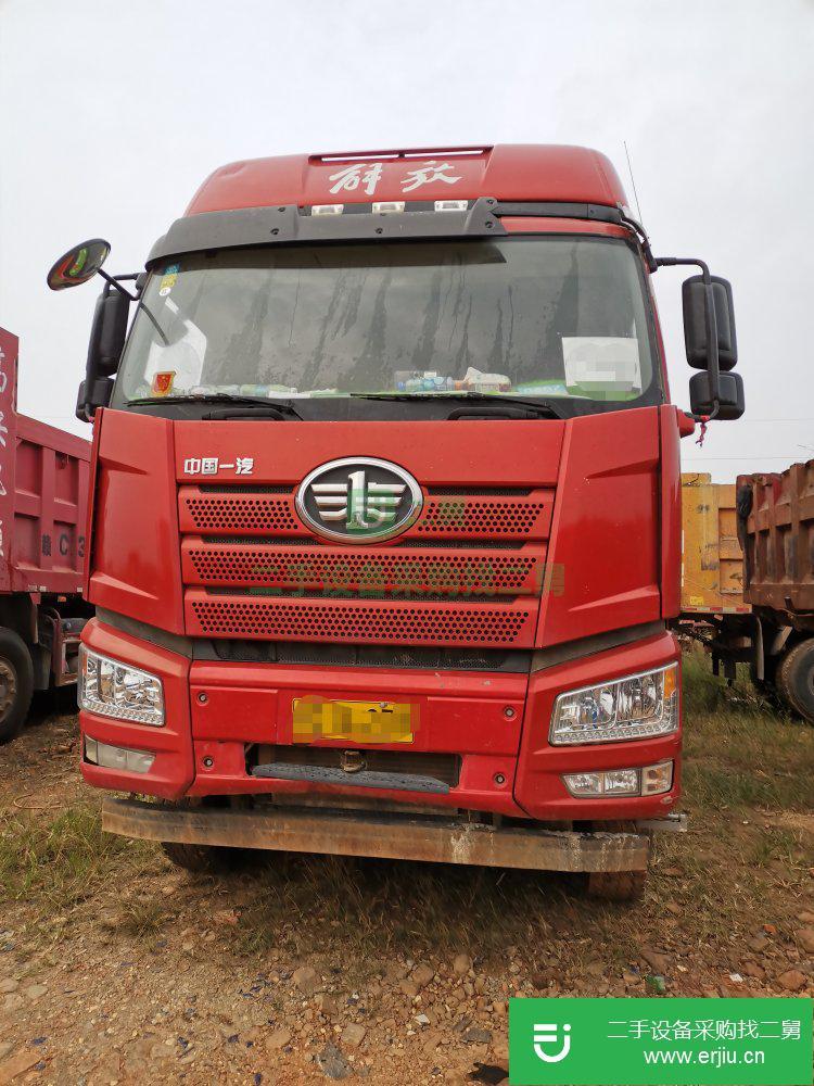 江西出售二手一汽解放500馬力自卸車