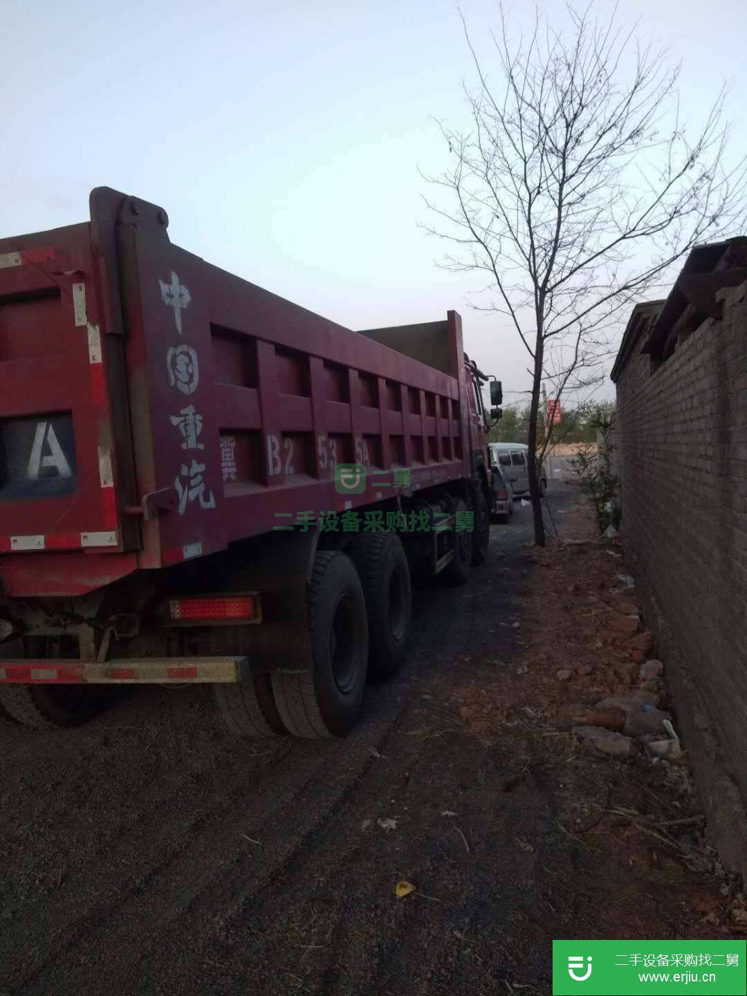 河北出售二手重汽豪沃340馬力自卸車