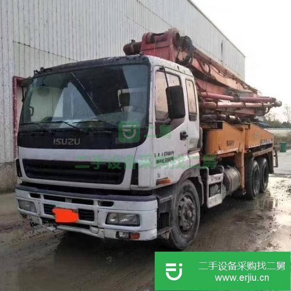 河北出售二手37米泵車