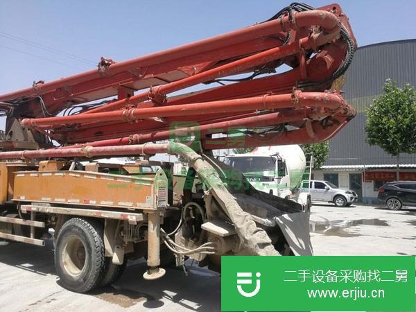 河北出售二手國四31米泵車