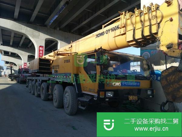 河北出售二手徐工100噸吊車