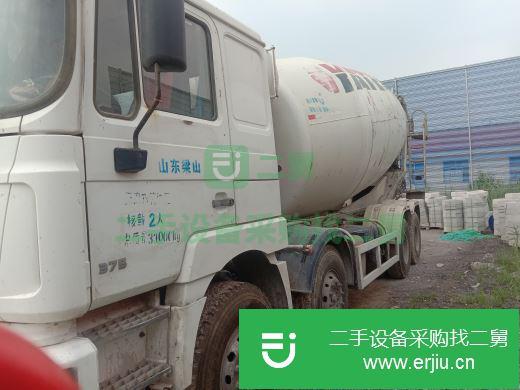 山東出售二手德龍20方攪拌車
