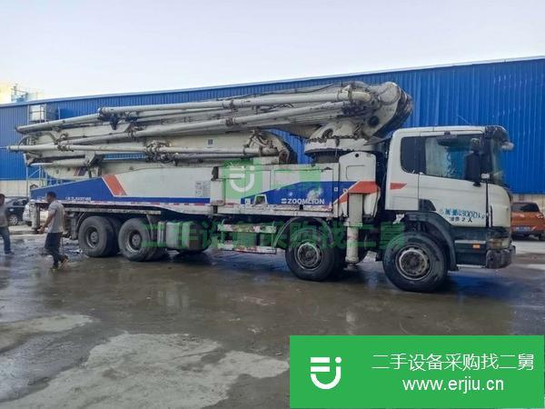 河北出售二手中聯56米泵車