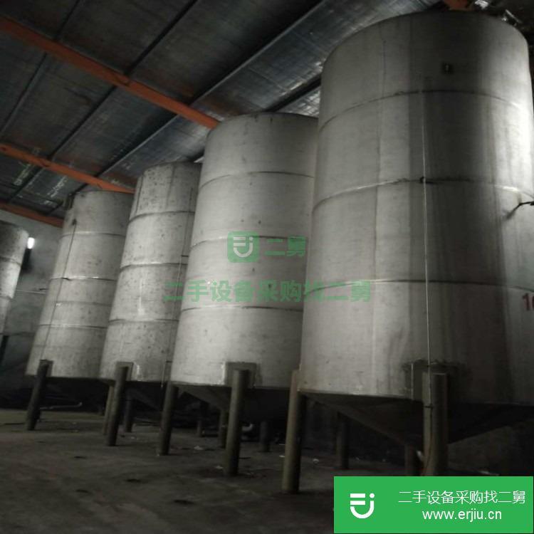 山東出售二手5立方不銹鋼儲罐