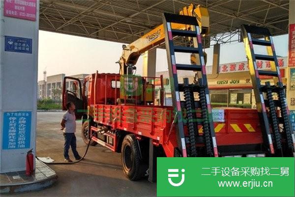 四川出售二手5噸吊車帶爬梯