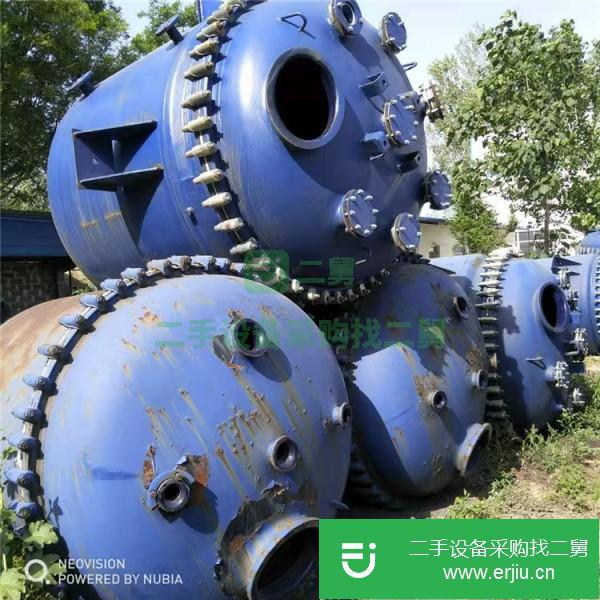 山東出售二手搪瓷反應釜