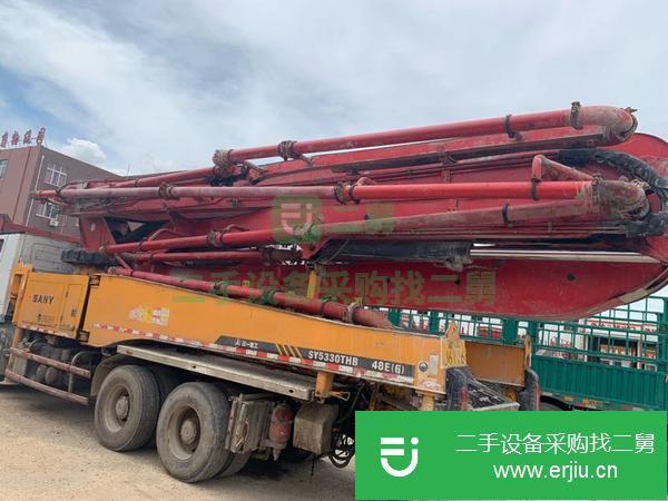 湖南出售二手三一三橋48米泵車