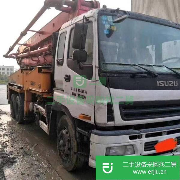 河北出售二手37米泵車