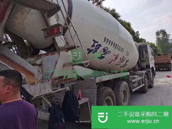 山西出售二手豪沃20方攪拌罐車