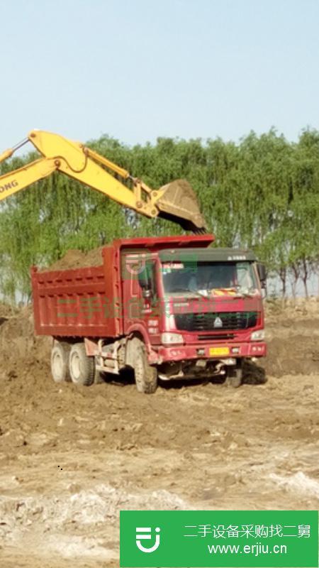 河南出售二手重汽豪沃自卸車