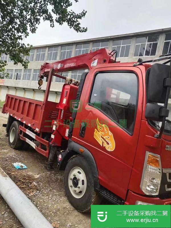 河南出售二手騰宇5噸四節臂隨車吊