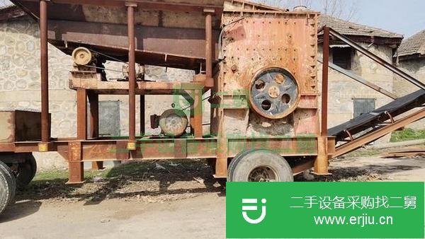江蘇出售二手移動破碎機