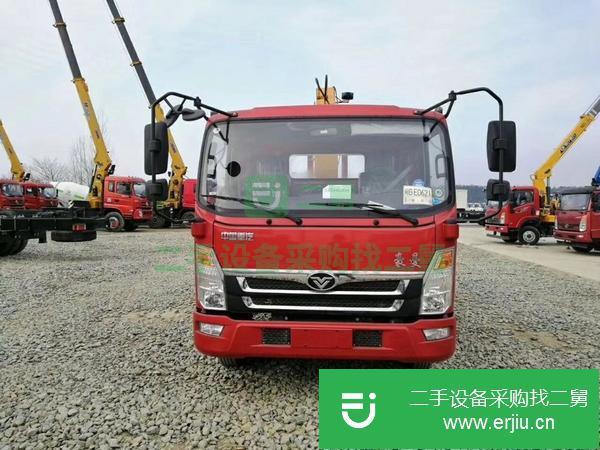 福建出售二手中國重汽5噸隨車吊