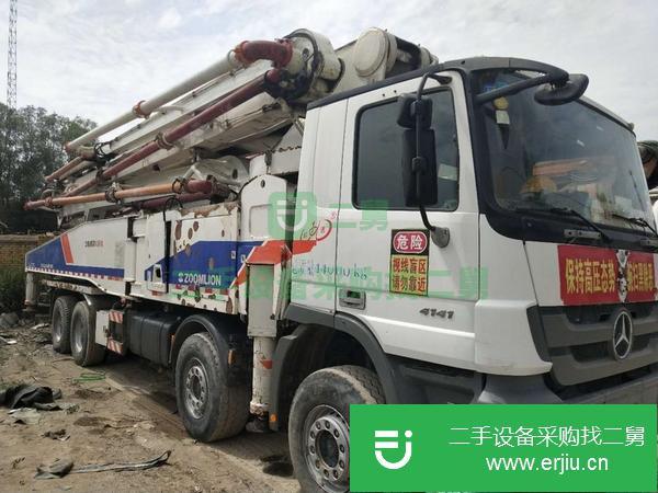 寧夏出售二手中聯56米泵車