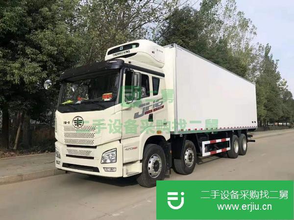 浙江出售東風(fēng)天龍9.6米高頂冷藏車(chē)