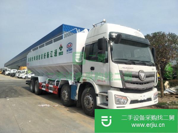 吉林出售二手東風天龍20噸散裝飼料運輸車