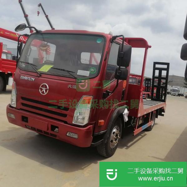 湖北出售二手藍牌平板運輸車