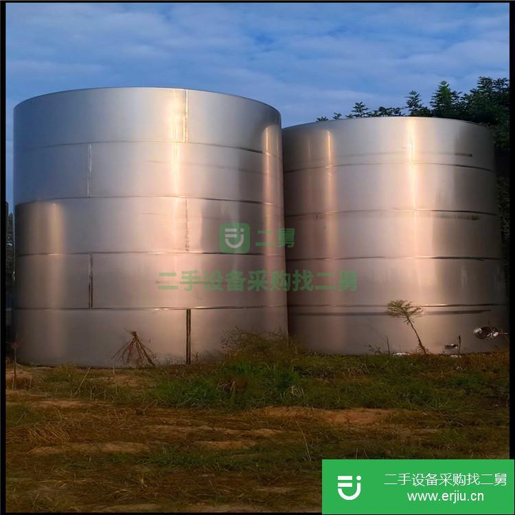山東出售二手不銹鋼儲罐20立方