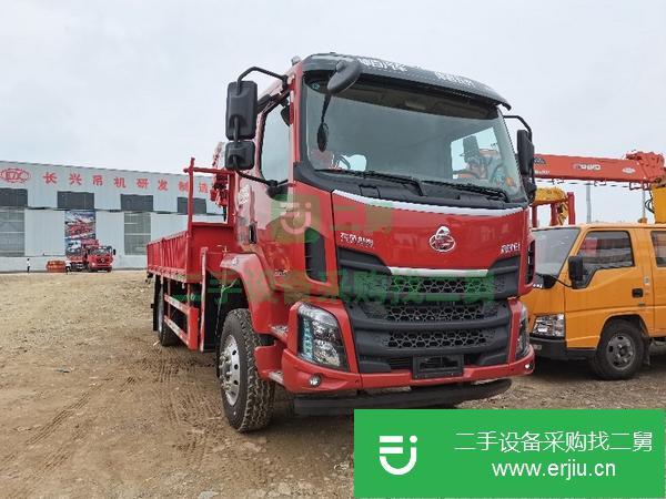 浙江出售二手長興10噸5節臂隨車吊