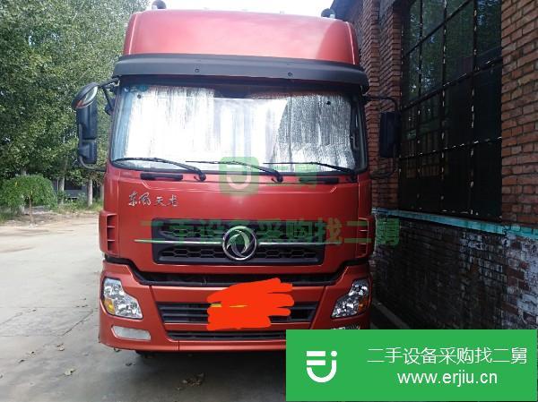 河南出售二手東風天龍高欄載貨車