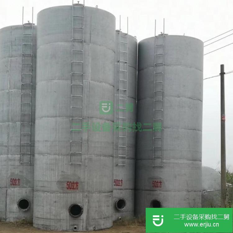 山東出售二手5立方不銹鋼儲罐