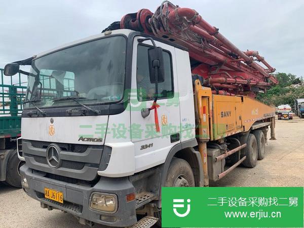 湖南出售二手三一三橋48米泵車