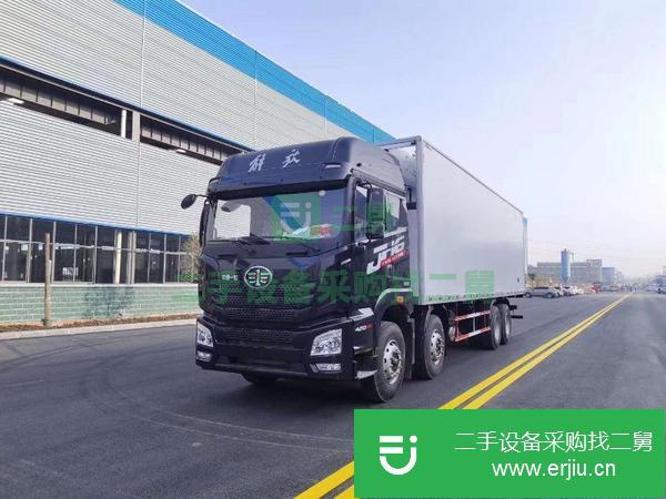 湖北出售二手解放J6P9.6米冷藏車