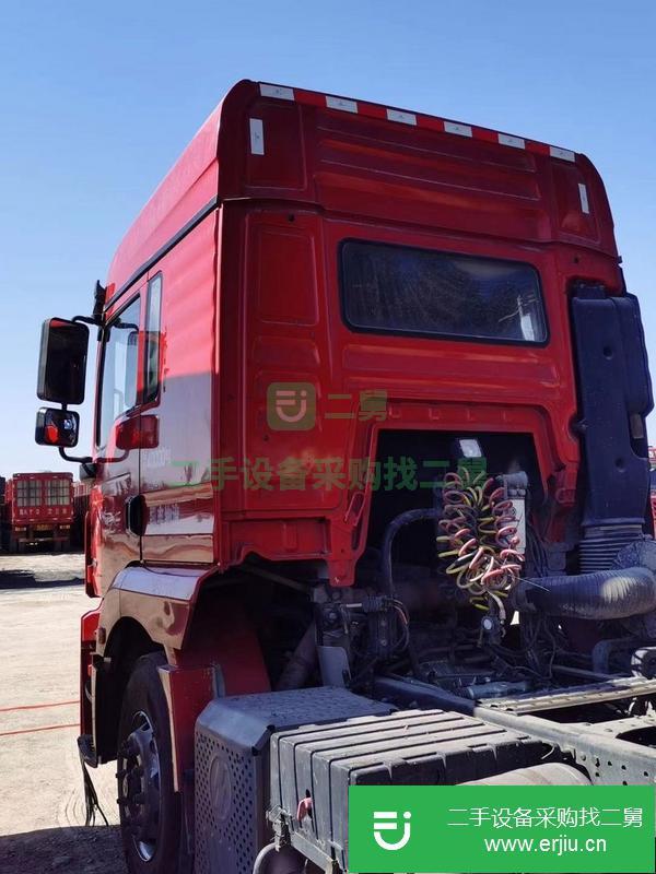 陜西出售二手全保險德龍牽引車，430馬力，原車原版輪胎