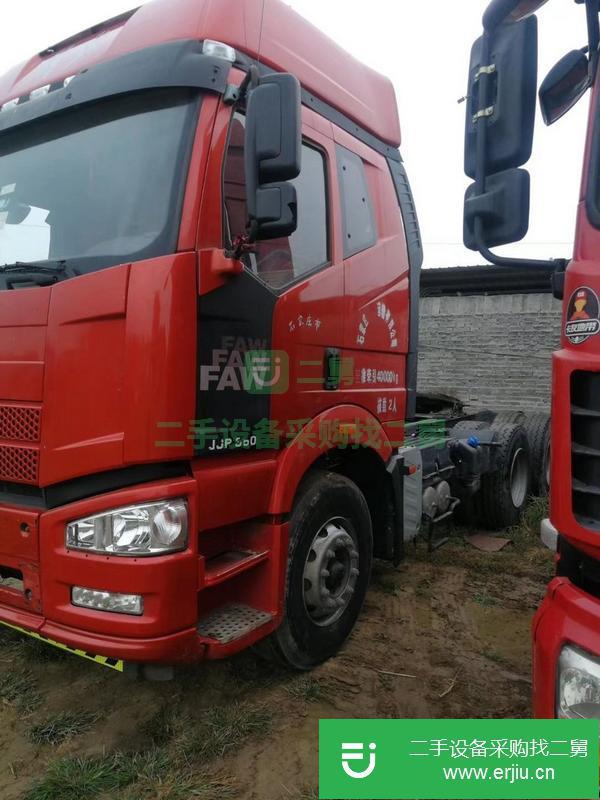 河北出售二手解放牽引車，長途精品車  原車原版