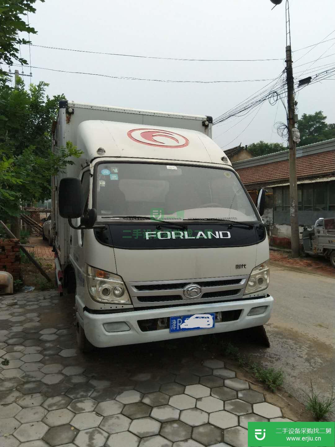 天津出售二手時代廂式貨車