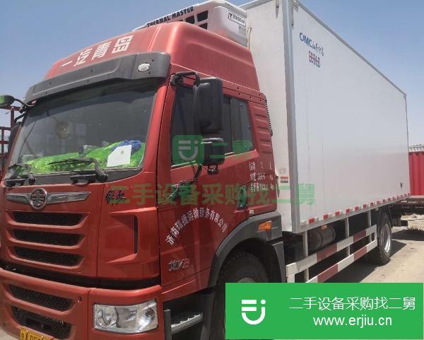 山東出售二手青島龍V冷藏車