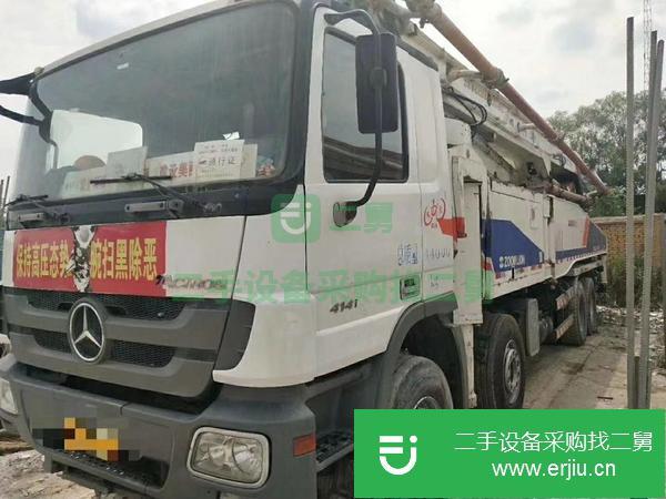 天津出售二手中聯(lián)56米泵車