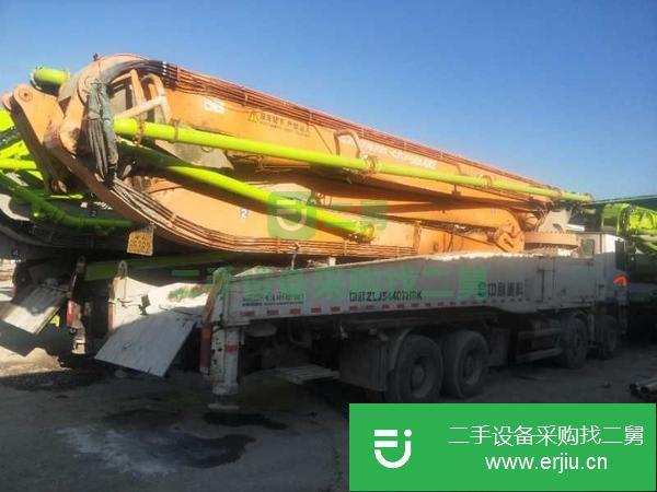 山西出售二手56米中聯泵車