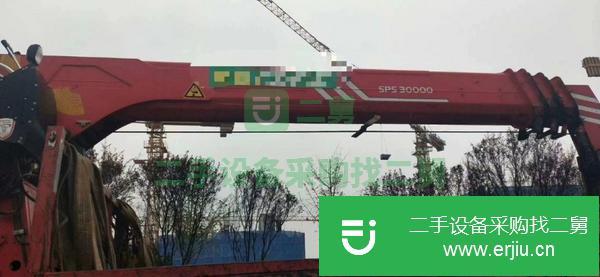 湖北出售二手三一12噸隨車吊