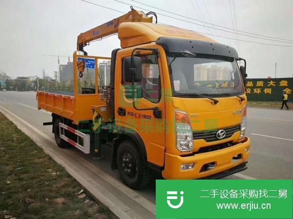 黑龍江出售二手時風3.2噸隨車吊