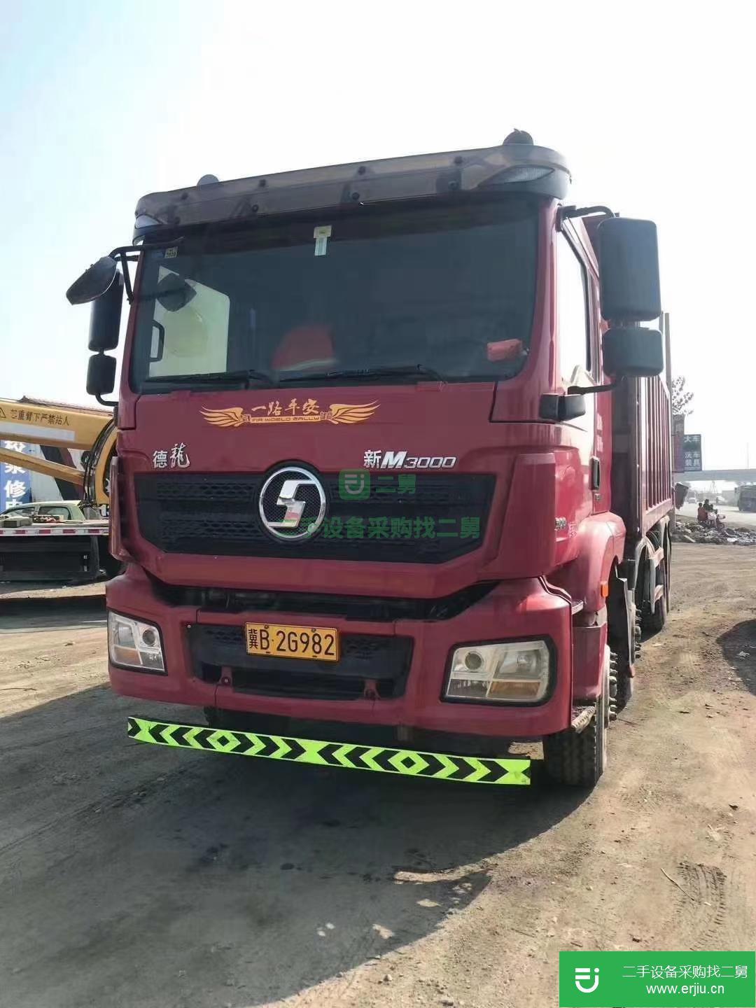 河北出售二手陜汽重卡300馬力自卸車