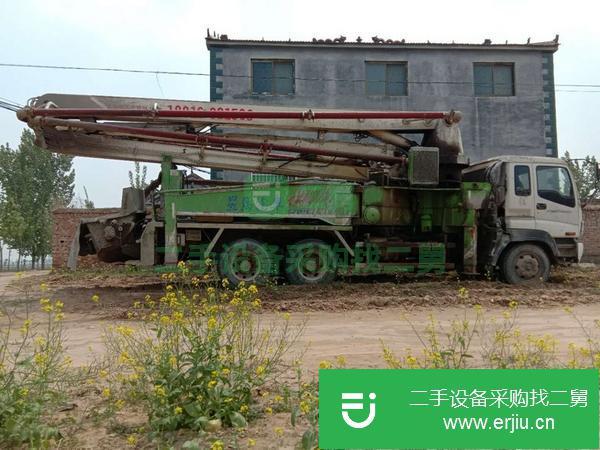 山東出售二手38米混凝土泵車