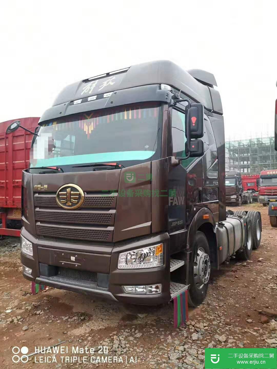 廣東出售二手解放J6P牽引車
