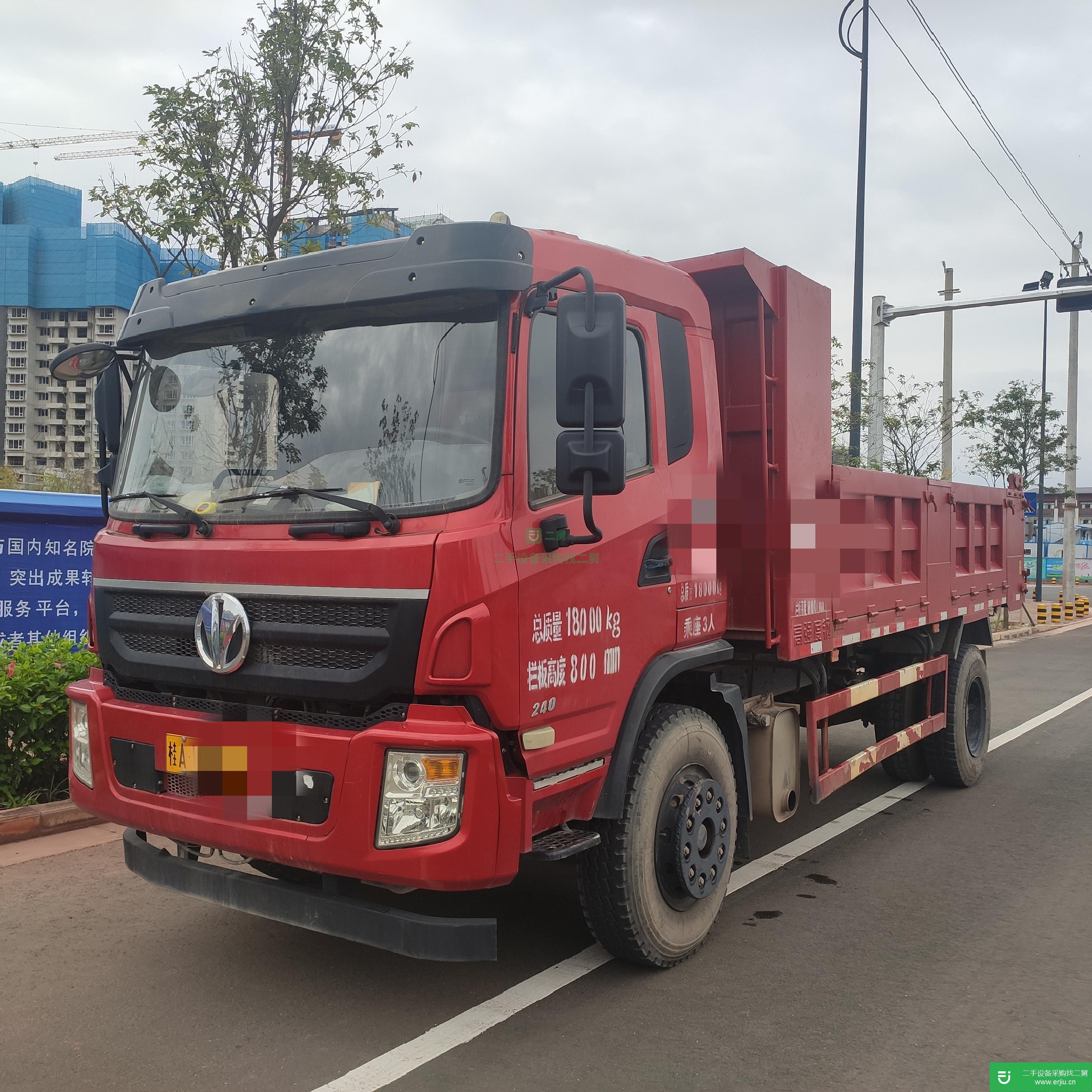廣西出售二手恒曼自卸車