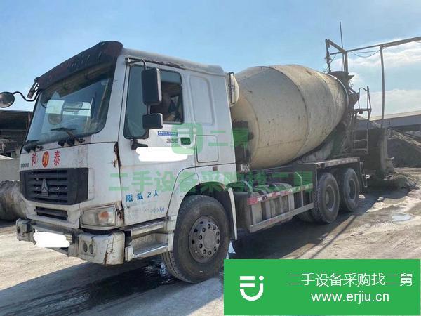 山東出售二手豪沃大12方攪拌車