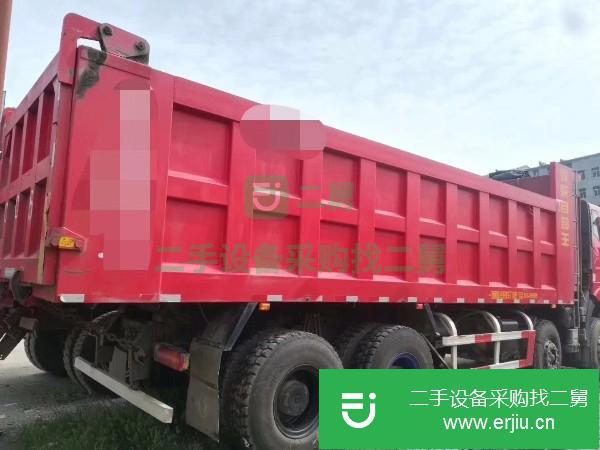 云南出售二手一汽解放J6P自卸車