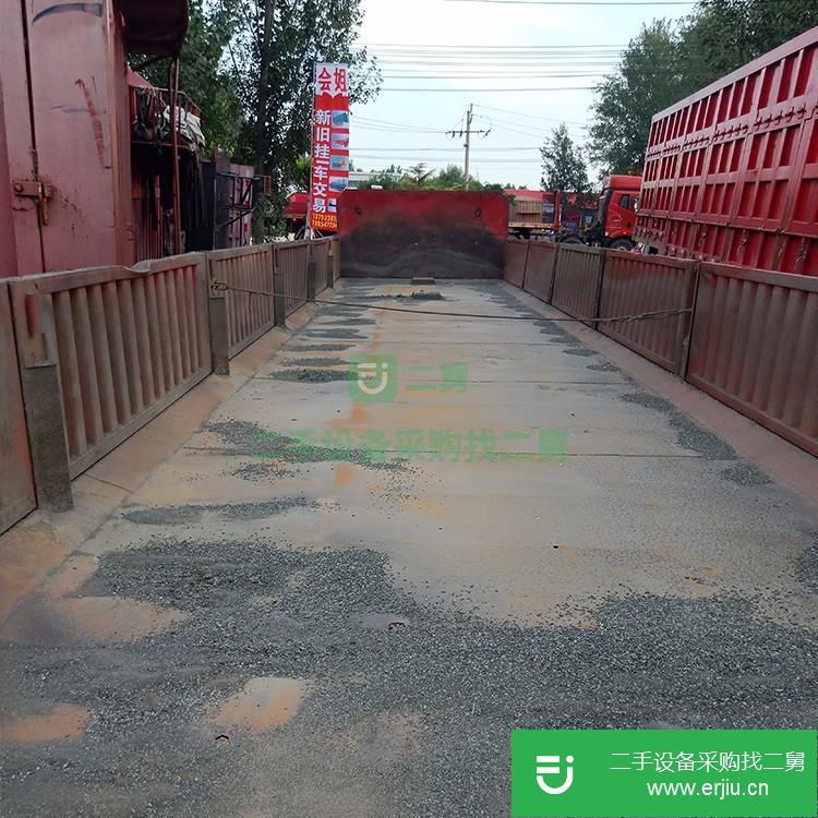山東出售二手側翻自卸式掛車